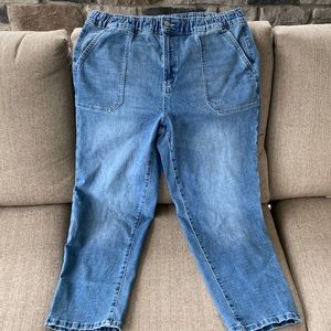 Women’s Sonoma elastic waist jeans size 14 regular